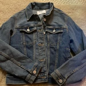 Girls Old Navy denim jacket Large EUC